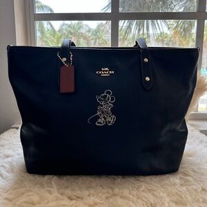 Disney Coach Leather Tote